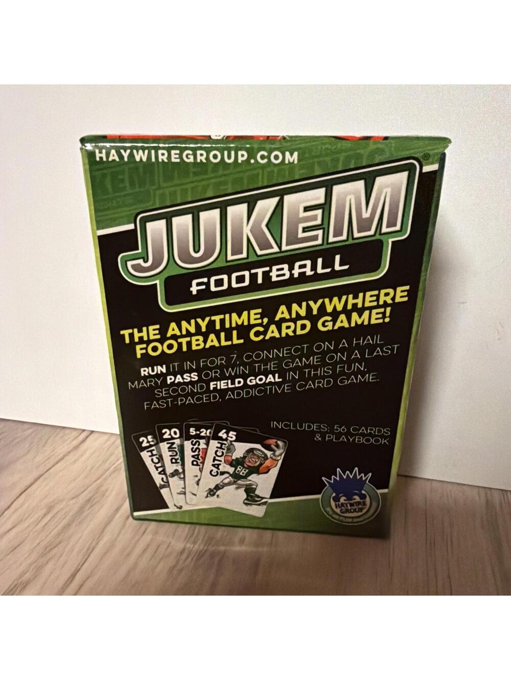 Jukem Football Sports Card Game - 2 Players Brand New